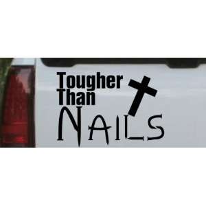  Tougher Than Nails Christian Car Window Wall Laptop Decal 