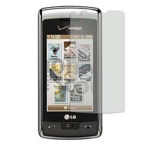  3 Pack LCD SCREEN PROTECTORS + CAR CHARGER for LG ENV TOUCH 