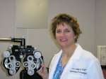 Jan Ledford, COMT, has been in the field of eye care since 83. She is 