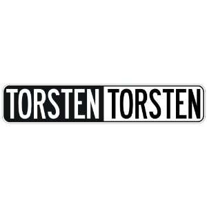   NEGATIVE TORSTEN  STREET SIGN