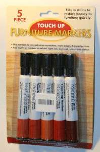 Furniture Markers 5 piece NEW Touch Up Restores  