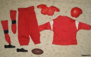 Vintage Ken Touchdown Outfit #799 Complete Circa1963 65  
