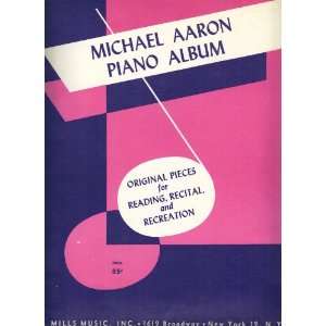  MICHAEL AARON PIANO ALBUM ORIGINAL PIECES FOR READING 