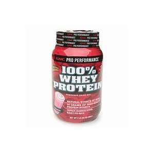  GNC Pro Performance 100% Whey Protein   Strawberry 2 Lbs 
