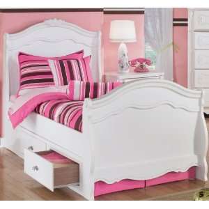  Exquisite Sleigh Bed w/ Storage