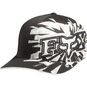  Fox Racing Quasar Flexfit Hat [Black] L/XL Black L/XL Automotive