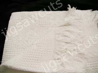 New Baby Crib Cot Pram Blanket Shawl Wrap 100% Cotton Soft 120x120cm 