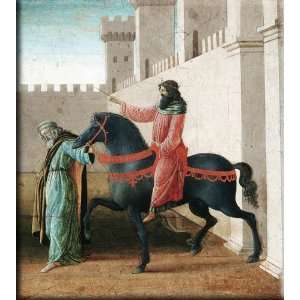   Mordecai 14x16 Streched Canvas Art by Lippi, Filippino