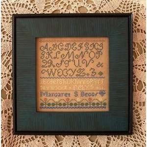  Margaret S Beggs 1823   Cross Stitch Pattern Arts, Crafts 