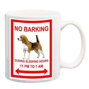  Beagle No Barking Coffee Tea Mug 15 oz 