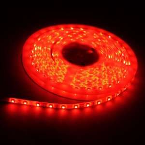  Red 5M 300 LED 3528 SMD Flexible Car DIY Strip Light 