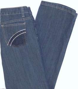 BACCINI Denim Jeans. Straight Leg Stretch Ladies Size 6  