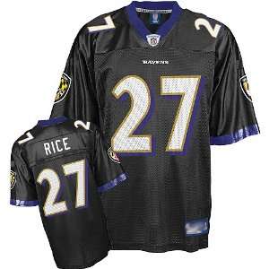  Baltimore Ravens 27 Ray Rice Black Jerseys Authentic Football Jersey 