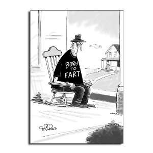  Born to Fart   Outrageous Funny Paper Happy Birthday 