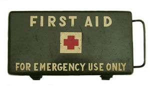 US Military First Aid Kit with Contents  