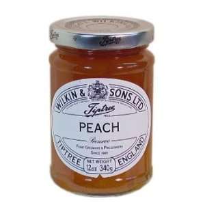 Tiptree Peach Preserve in 12oz Jar  Grocery & Gourmet Food