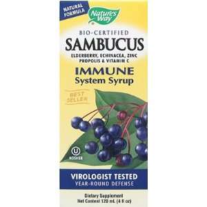   Natures Way Sambucus Immune System Syrup 8 oz