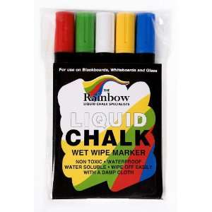  Liquid Chalk Assorted Pens   Ideal to Use on Blackboards 