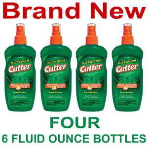New 6 Ounce Bottles Cutter Backwoods Mosquito/Insect Repellent,Deet 