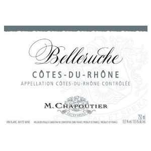   Cotes du Rhone Belleruche Blanc 2010 Grocery & Gourmet Food
