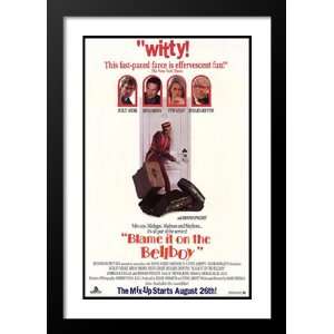 Blame It On the Bellboy 32x45 Framed and Double Matted Movie Poster 