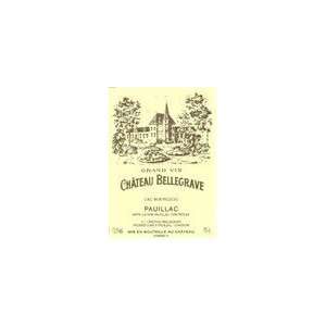  2009 Chateau Bellegrave Pauillac 750ml Grocery & Gourmet 