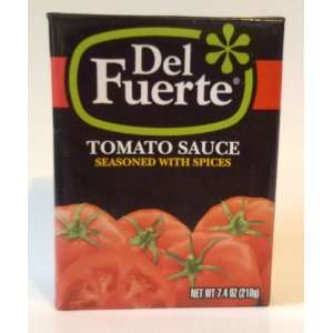 Del Fuerte Salsa De Tomate Condimentada   Tomato Sauce Seasoned with 
