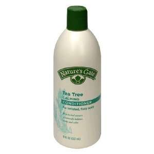 Natures Gate Conditioner with Tea Tree for Irritated/Flaky Scalp, (18 