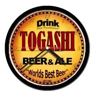  TOGASHI beer and ale cerveza wall clock 