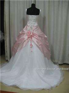 Color Wedding Dress/Ball Gown 6,8,10,12,18,20 plus size  