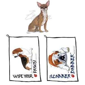  Chihuahua (Smooth) Wipe Your Paws Towel
