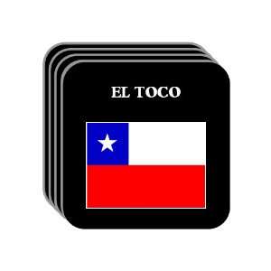  Chile   EL TOCO Set of 4 Mini Mousepad Coasters 