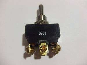 Toggle Switch ON OFF ON Part Number DPDT 3  