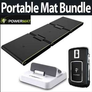 Powermat PMM PT100 Portable, Foldable Charging Mat (Black 
