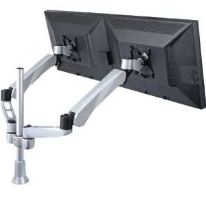  Expandable Two Monitor Desk Mount Spring Arm Quick Release 