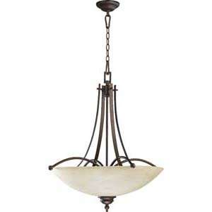 Quorum International 8177 5 86 Aspen Bronze 5 Light Chandelier  