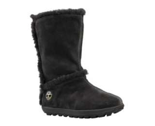 Timberland 61643 Mukluk Pull On Suede Leather Fur Winter Snow Boot 