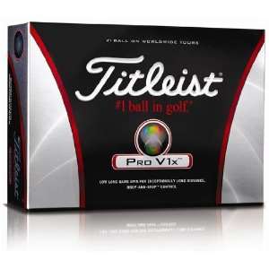  Titleist 2011 Pro V1x High Number Golf Balls White Dozen 