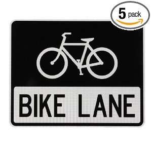 . 9030.31705 Bike Lane Sign, MUTCD R3 17 .100 Aluminum, 30 x 24 Inch 