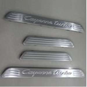   For Porsche Cayenne 2011 steel Door Sill Scuff Plate Guards B New
