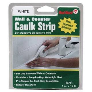 Red Devil 0155 1 Inch by 12 Foot Wall & Counter Caulk Strip by Red 