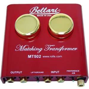   Bellari MT502 MC to MM Phono Preamp Step up Transformer Electronics