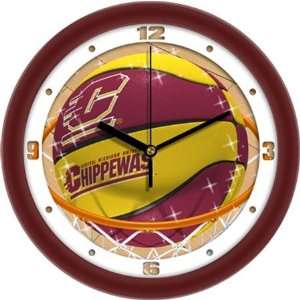  Central Michigan Chippewas CMU NCAA 12In Slam Dunk Wall Clock 