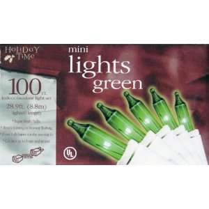  Holiday Time 100 Ct. Mini Lights (Green)