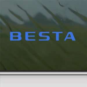  Nissan Blue Decal BESTA GT R GTR S15 S13 350Z Car Blue 