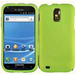  Neon Green Hard Case Cover for Samsung Hercules T989 Cell 