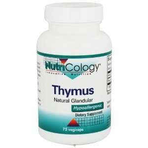  Nutricology Thymus 500 Mg   75 Caps Health & Personal 