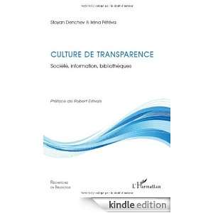   transparence  Société, information, bibliothèques (French Edition