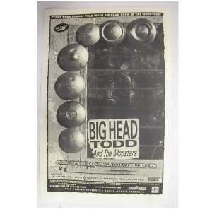  Big Head Todd & The Monsters Handbill Poster And Boulder 