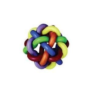    3 PACK NOBBLY WOBBLY RUBBER BALL, Size LARGE